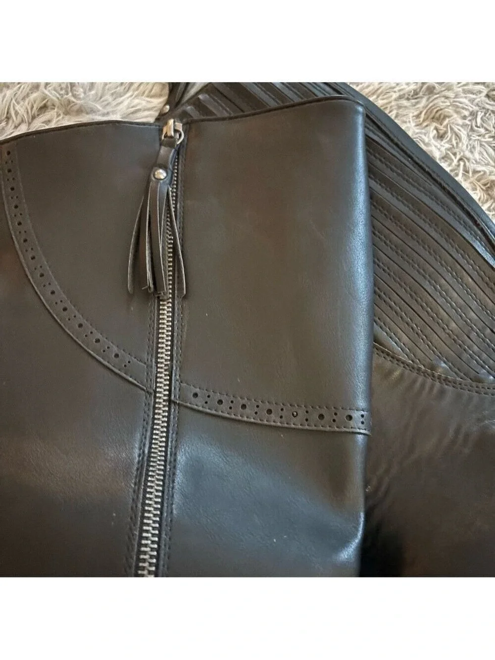 Black Knee High Boots Women's